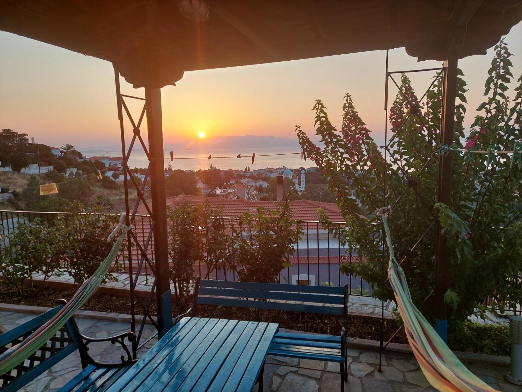 Depys' View Villa Vrontados Luaran gambar