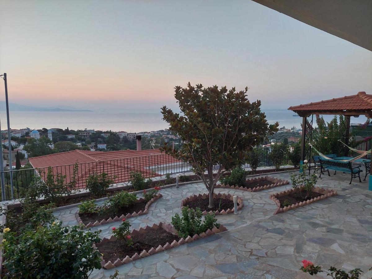 Depys' View Villa Vrontados Luaran gambar