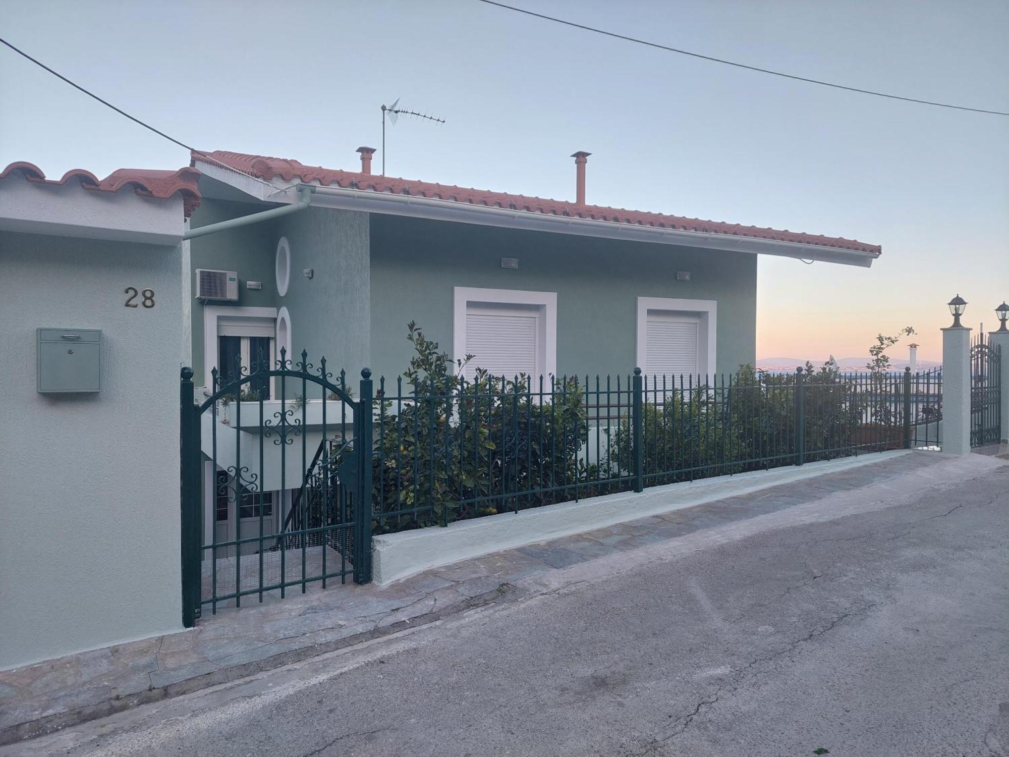 Depys' View Villa Vrontados Luaran gambar